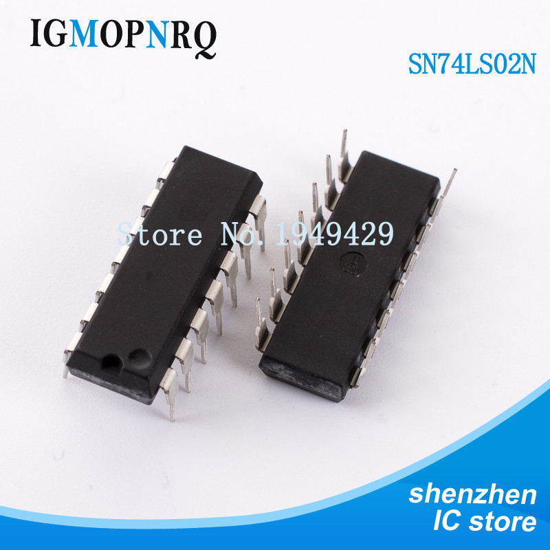 10 Cái / lốc HD74LS02P DIP14 HD74LS02 DIP SN74LS02N 74LS02 DIP-14 Mới