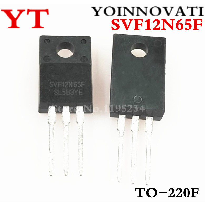 10 Cái / lô SVF12N65F SVF12N65 12N65 TO-220F IC Chất Lượng Tốt Nhất.