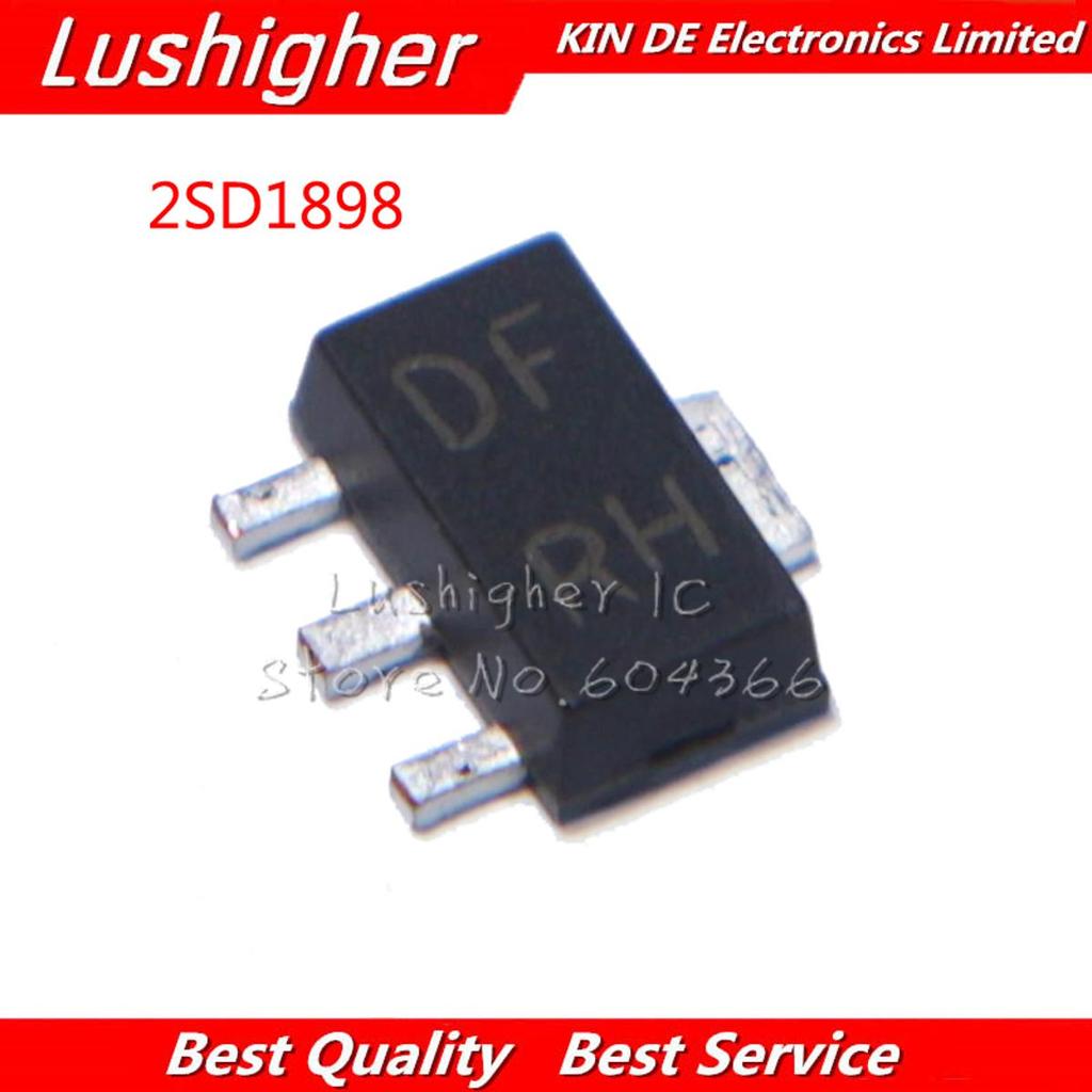 20 chiếc 2SD1898 2SD1898T100R SOT89 SMD NPN Transistor