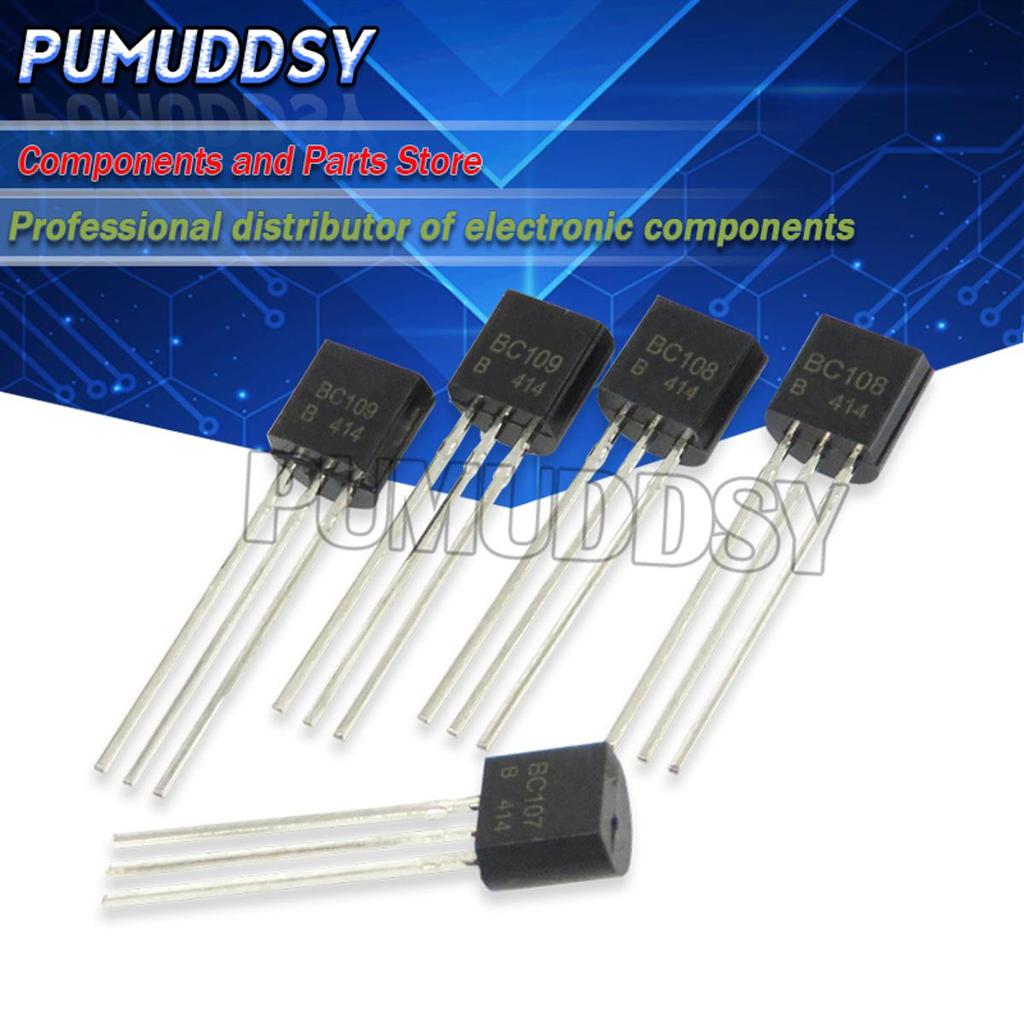 10 chiếc BC107 BC107B BC108 BC108B BC109 TO92 BC109B Transistor TO-92