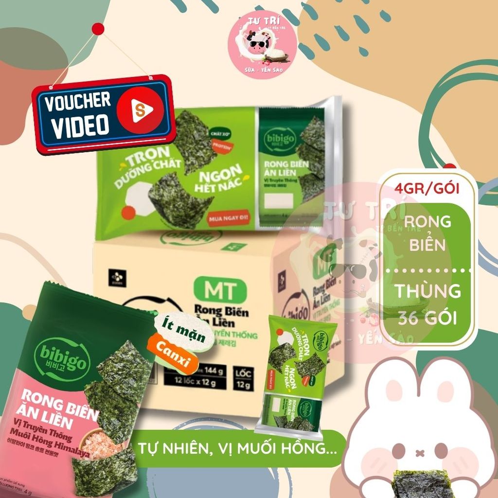 RONG BIỂN BIBIGO HÀN QUỐC ĂN LIỀN.