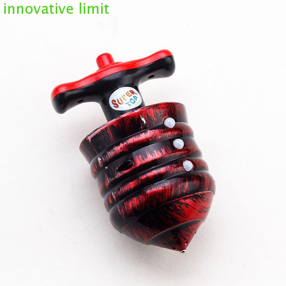 DYRUIZA Âm Nhạc Con Quay Đỏ Laser Dòng Thú Vị Phát Sáng Đồ Chơi Spinner Con Quay Quay Quay Đồ Chơi X