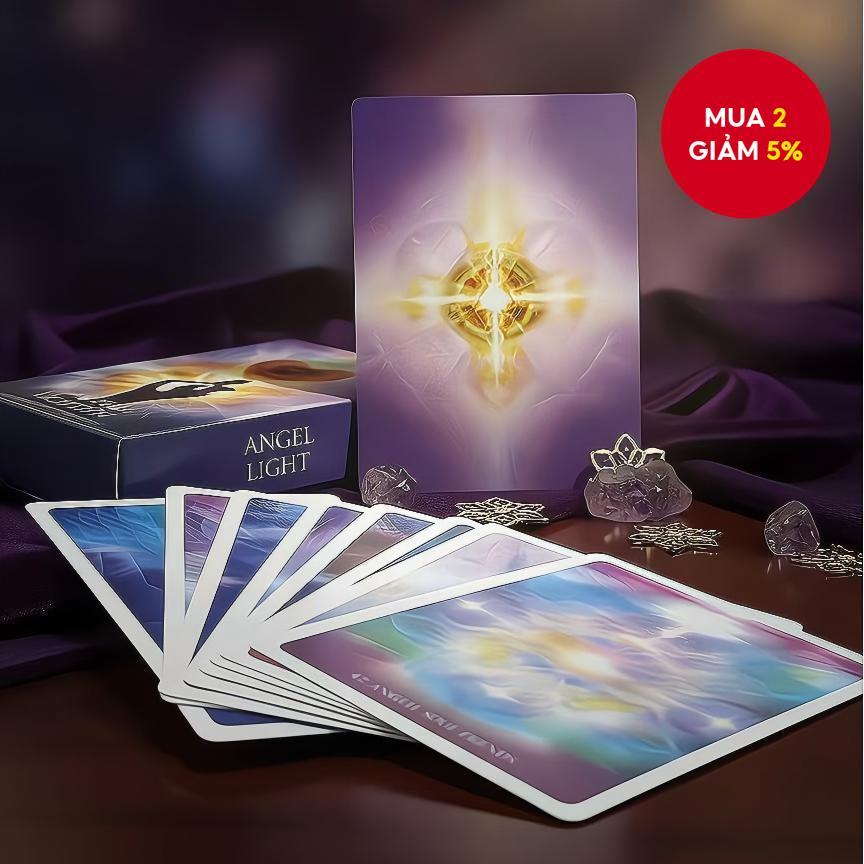 Angelic Lightwork Healing Oracle 45 Thẻ / Bộ Trò chơi bài tarot