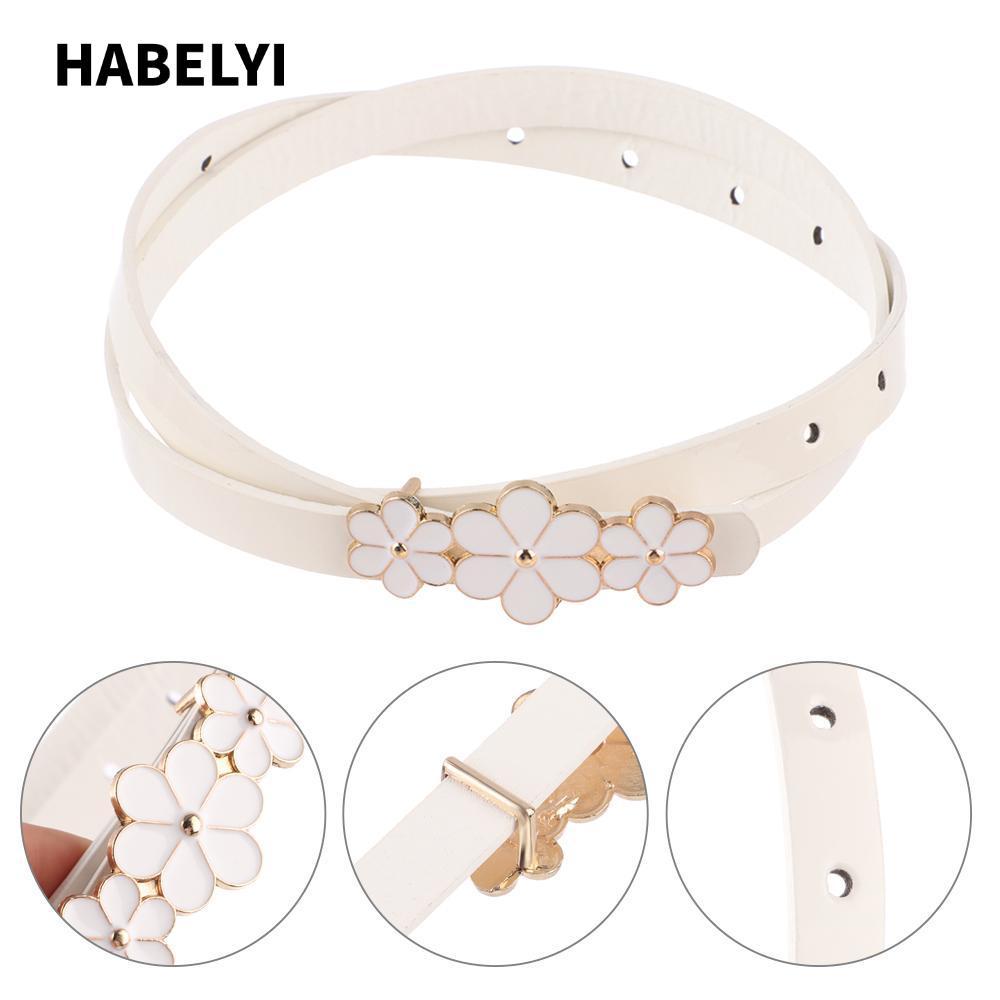 Thắt lưng nữ HABELYI Morden eo cao PU ngọt ngào