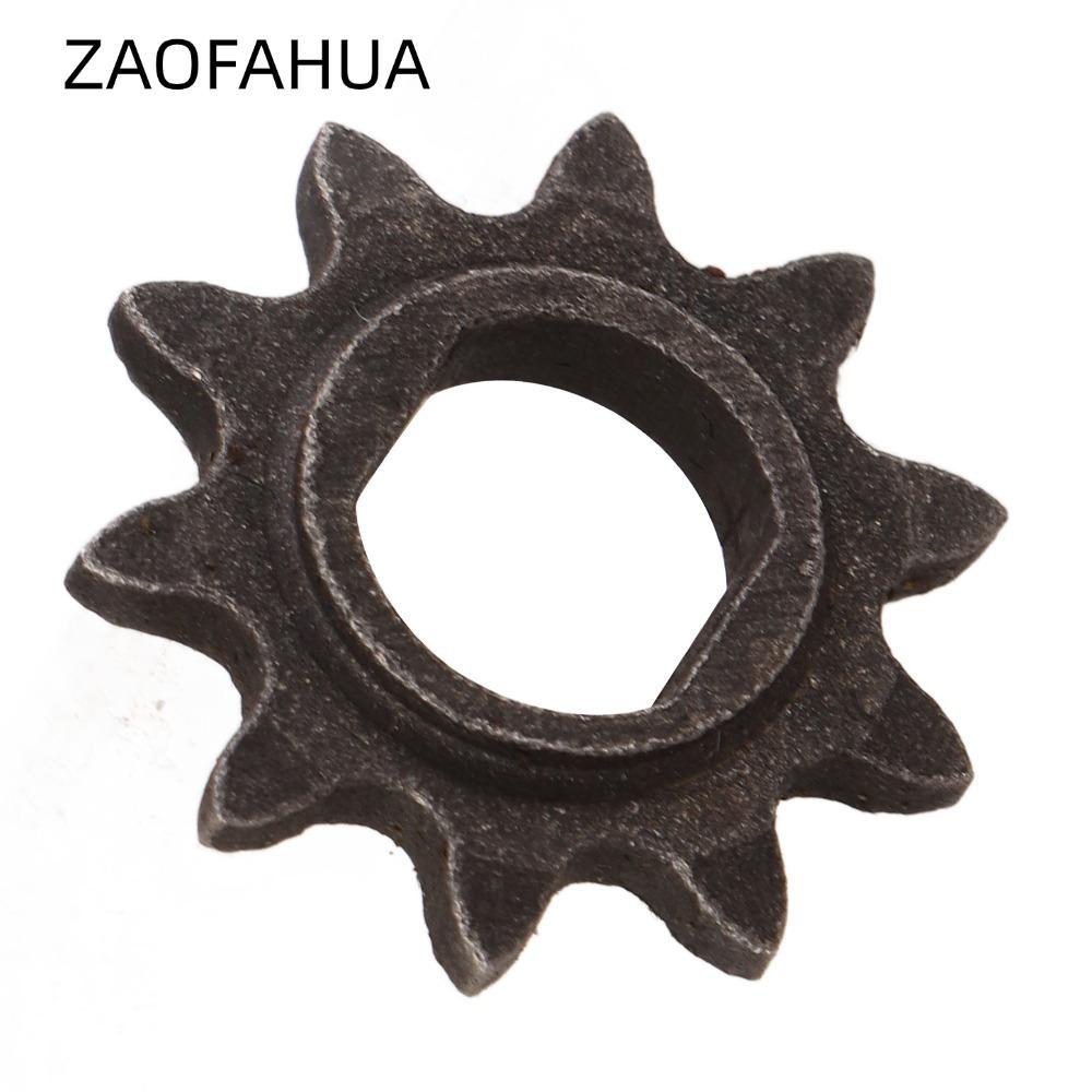 Bánh răng xích ZAOFAHUA làm từ thép carbon nhẹ, phù hợp sửa chữa động cơ model MY1025/MY1016/MY1018