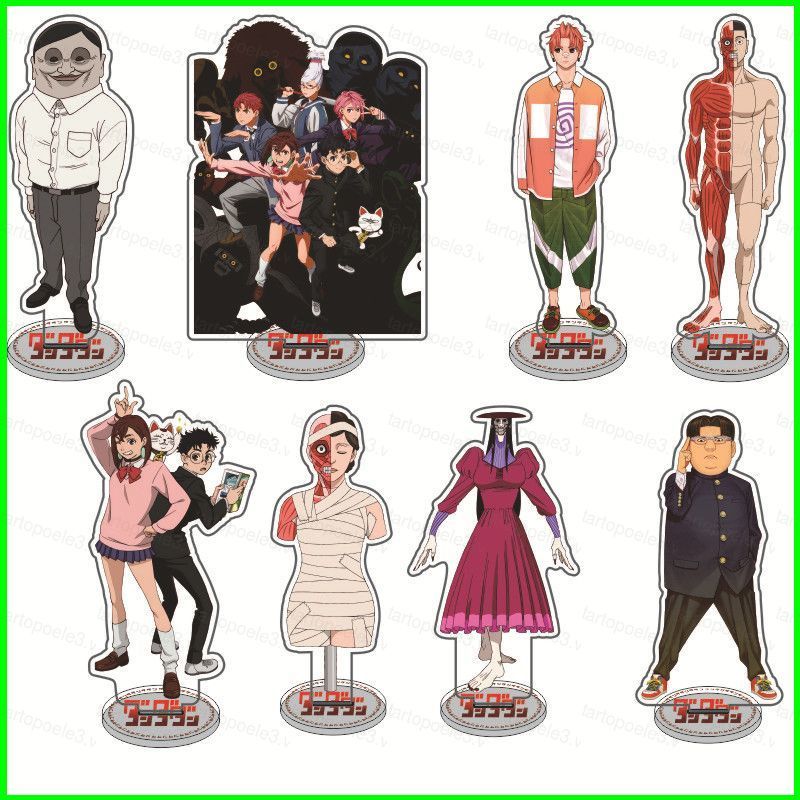 DAN DA DAN Seiko Ayase Ken Takakura Momo Ayase Dandadan đứng đĩa Anime Hình Đồ chơi mô hình