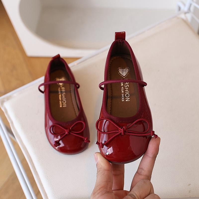Chanel-Style Baby Girl Flats ShoesTweed Bow Princess Pump Classic Elegant First Walkers & Toddler Dr