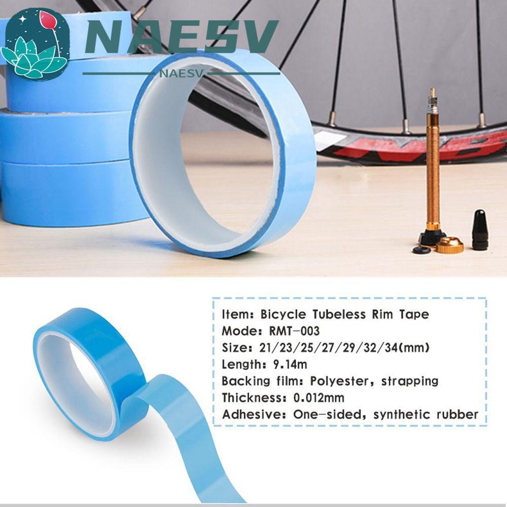 NAESV Băng Vành Xe Đạp Không Ống - Dây Cao Su Chất Lượng Cho Lốp 19mm đến 34mm