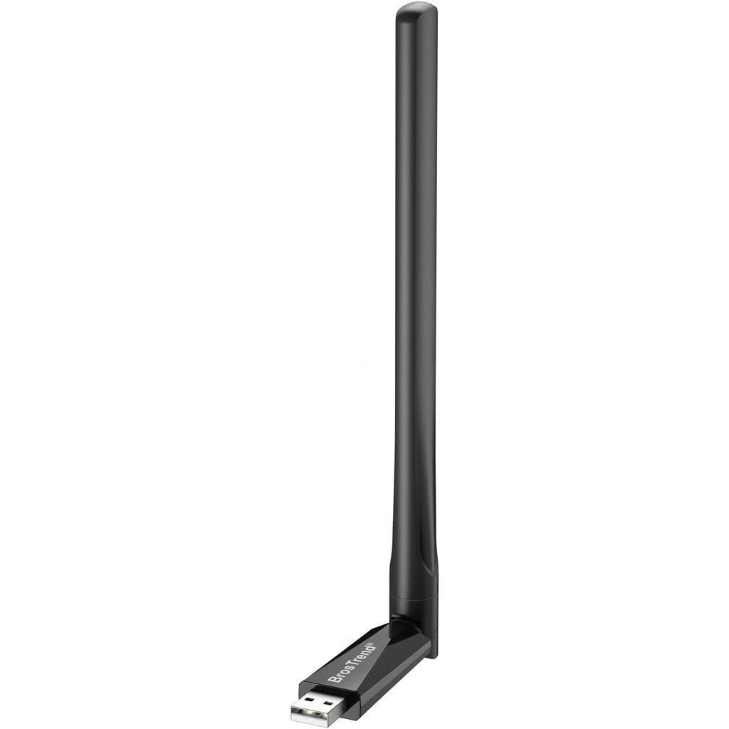 Bộ chuyển đổi thẻ mạng không dây BroTrend 650Mbps hỗ trợ Kali Linux, Ubuntu, Mint, Debian, Kbuntu, L