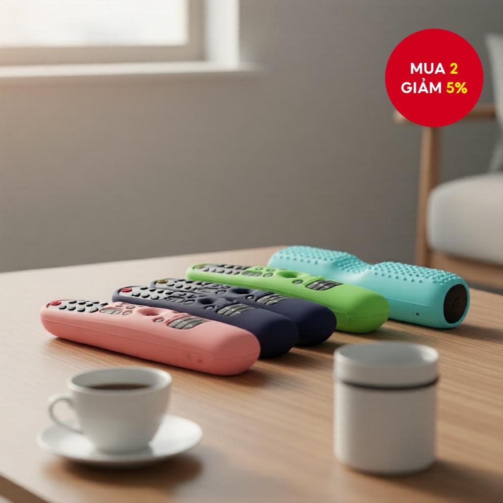 Vỏ bọc silicon điều khiển từ xa cho TV LG Smart 2021 chống sốc MR22GA MR21GA MR23GA MR24GA chính hãn