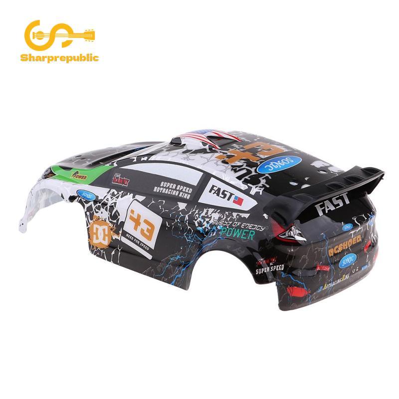 Sharprepublic Nhựa RC Body Shell Thay Thế Cho WLtoys K989 Rally Phụ Kiện Xe Hơi