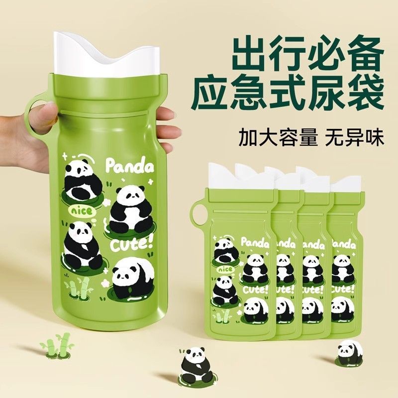 Spot Goods#Car Emergency Urine Bag Disposable Vomit Bag Urinal Potty Toilet Car Use Long Distance Ch