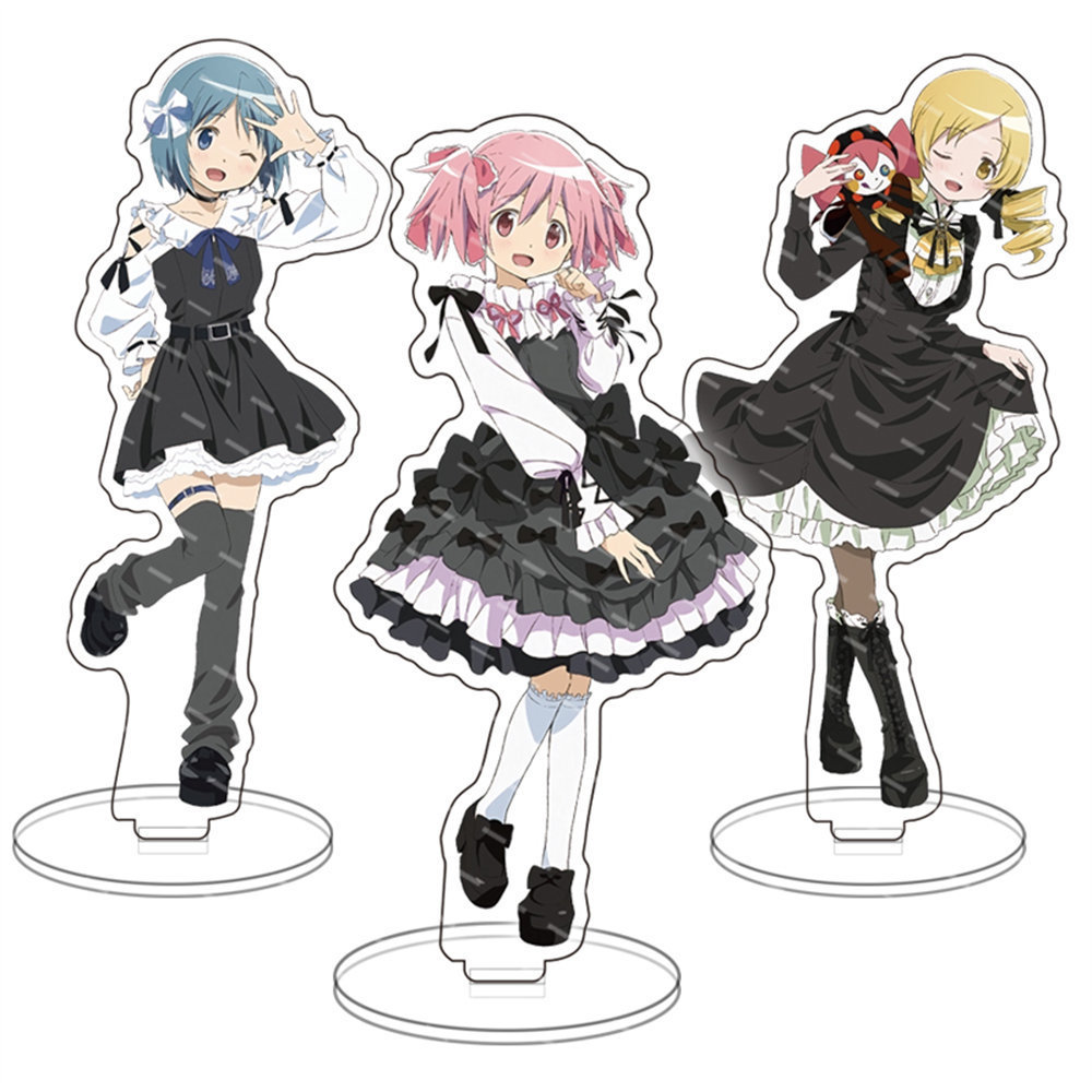Anime Puella Magi Madoka Magica Acrylic Stand Model Figure Cosplay Figure Standing oll