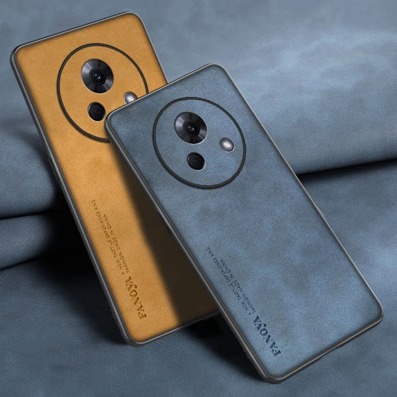 Dành Cho Meizu Lucky 08 5G Ốp Lưng Da PU Sang Trọng Ốp lưng Meizu Lucky 08 Ốp Lưng Silicon Mờ Chống 