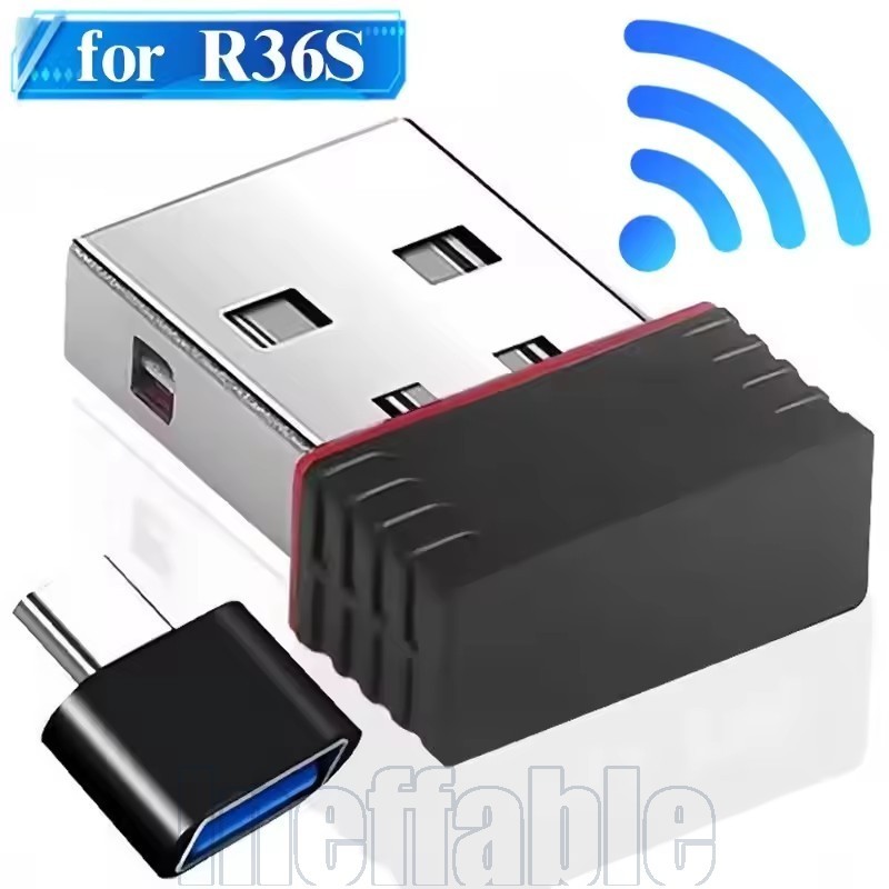 2-1Bộ Dành Cho Bộ Chuyển Đổi WiFi USB R36S - Phụ Kiện Chuyển Đổi Tốc Độ Cao - Mini WiFi Dongle - Dàn