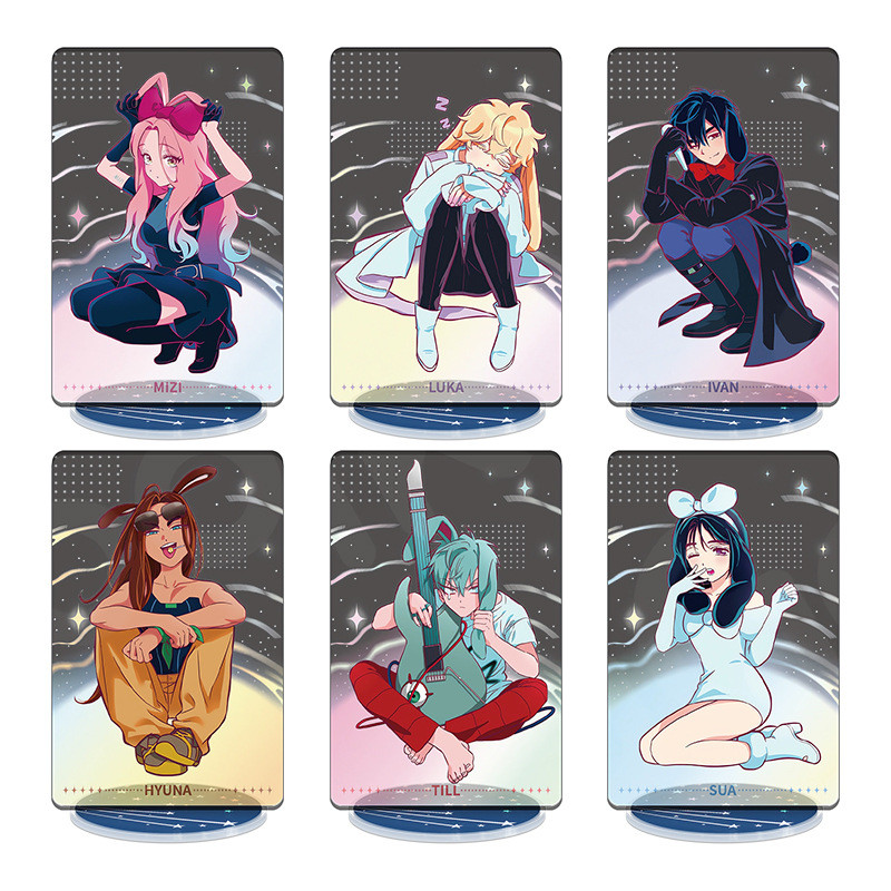 ALIEN STAGE ALIEN STAGE ALIEN STAGE Anime Hàng hóa Cửa sổ màu Acrylic Đế in bên trong [yfy]