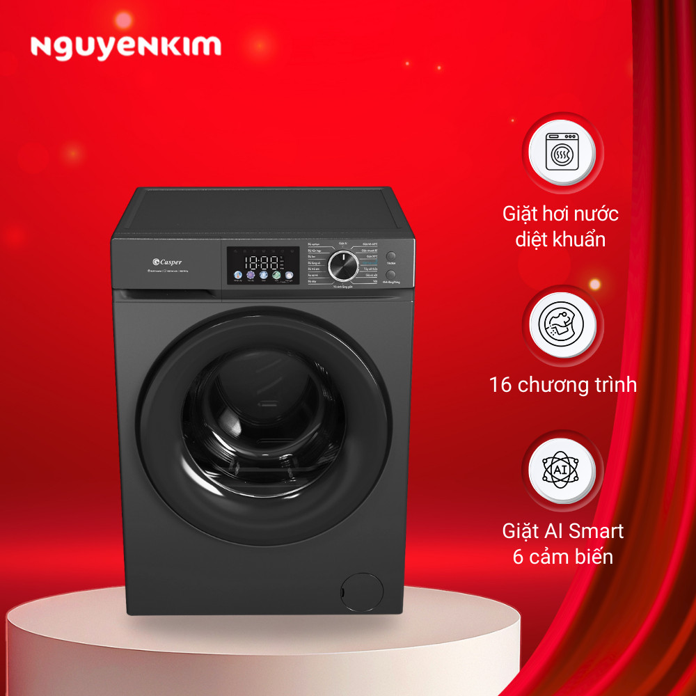 Máy giặt Casper ProWash Inverter 9.5 kg WF-D95VGR1