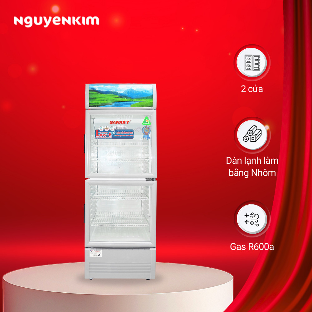 Tủ mát Sanaky 340 lít VH-408WL