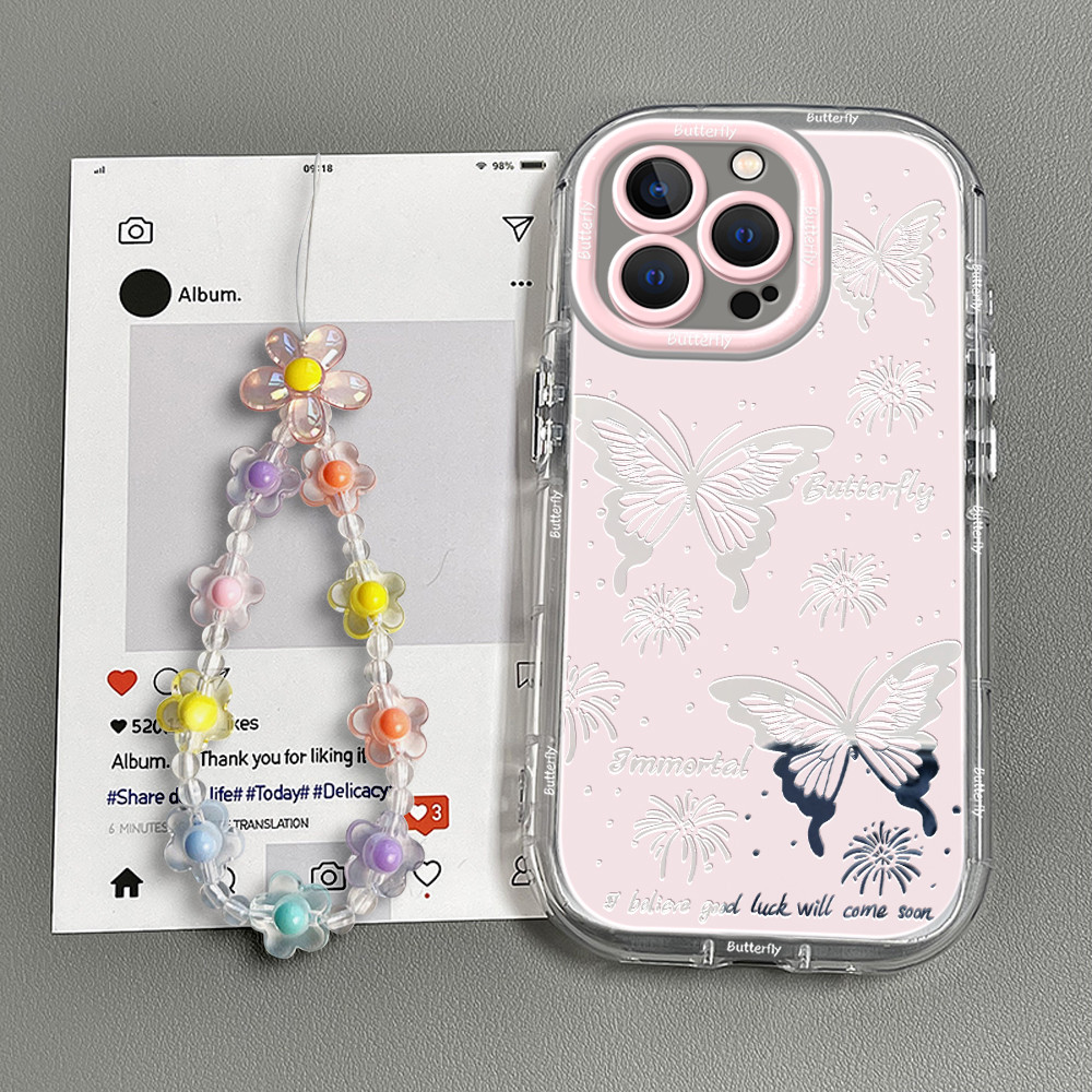 Op lung iPhone 7plus 8plus xr xsmax 11 12 13 14 15 16 17 pro plus promax Ốp lưng có hình bướm trong 