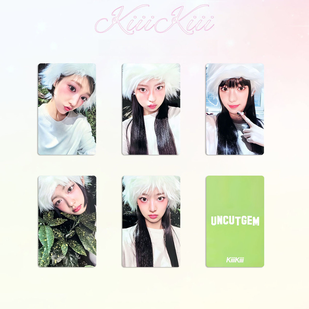 KiiiKiii Kết Hợp Album UNCUT GEM Hàng Hóa Photocard Punch Card Broadcast2026.2.1