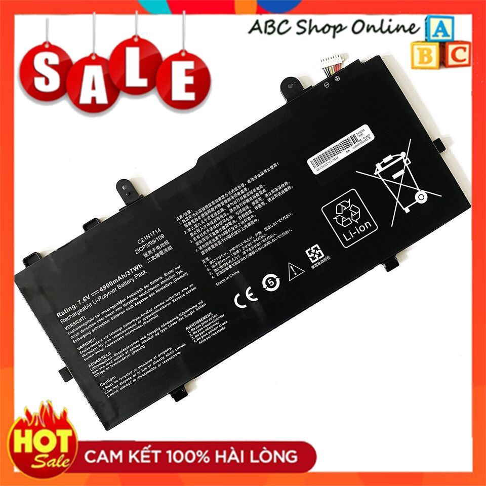 Pin Laptop Asus VivoBook Flip TP401 TP401CA TP401N TP401NA C21N1714 0B200-02740000