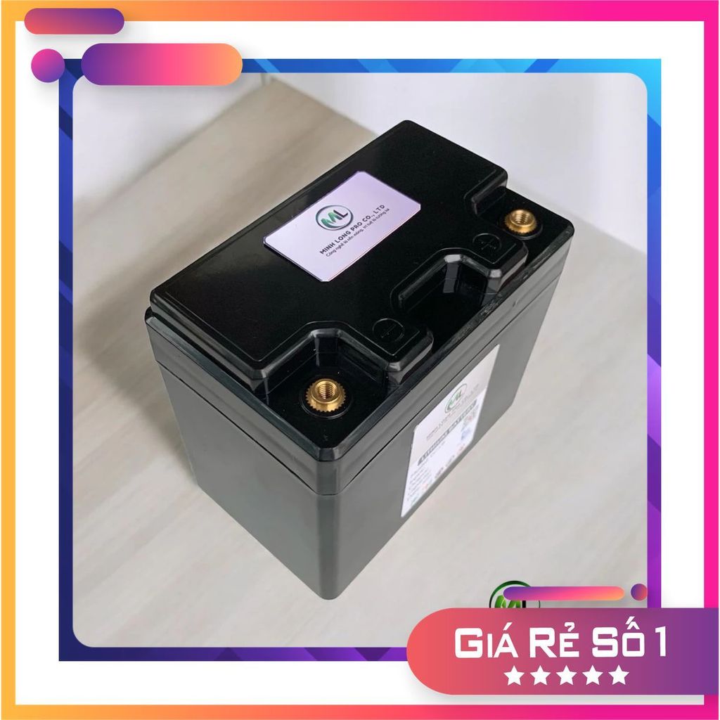 Bình pin xe máy 12V 6Ah LiFePO4