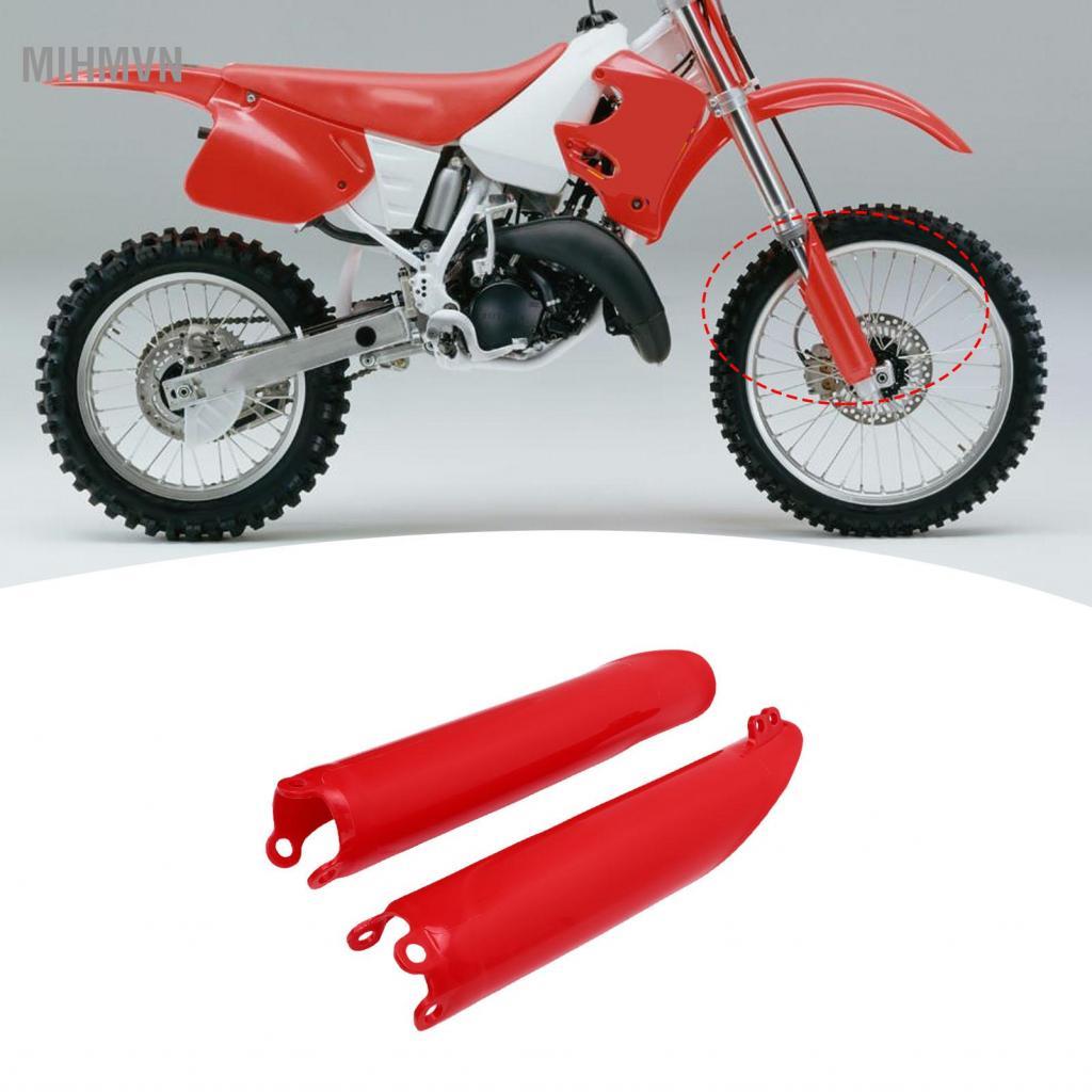 mihmvn Walmeck Bảo vệ phuộc trước màu đỏ Bảo vệ giảm xóc cho CR125 CR250 CR500 CRF250R CRF250X