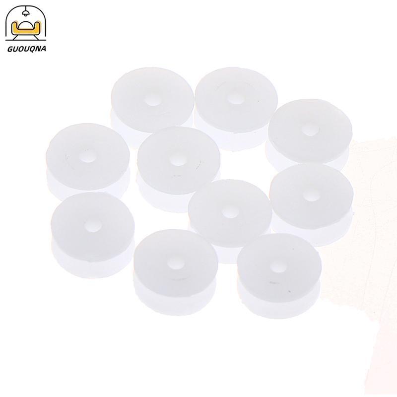 GUOUQNA 10PC 2 * 9.3mm Bánh xe ròng rọc nhựa Micro Mini Gear Motor Wheels Đồ chơi mô hình DIY