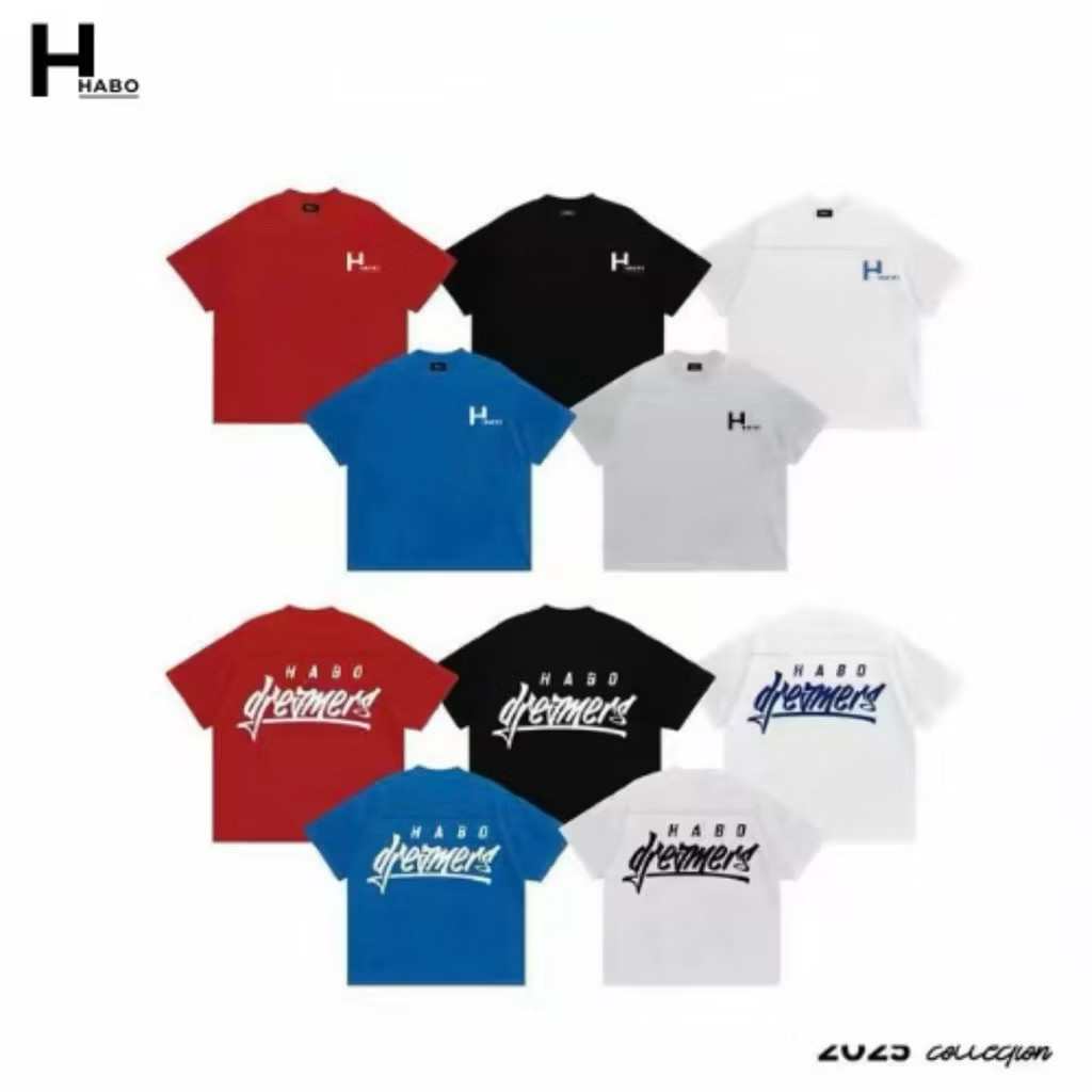 [Hàng mới về]Áo Phông Nam Nữ HABO unisex chất cotton mát,áo phông nam nữ unisex