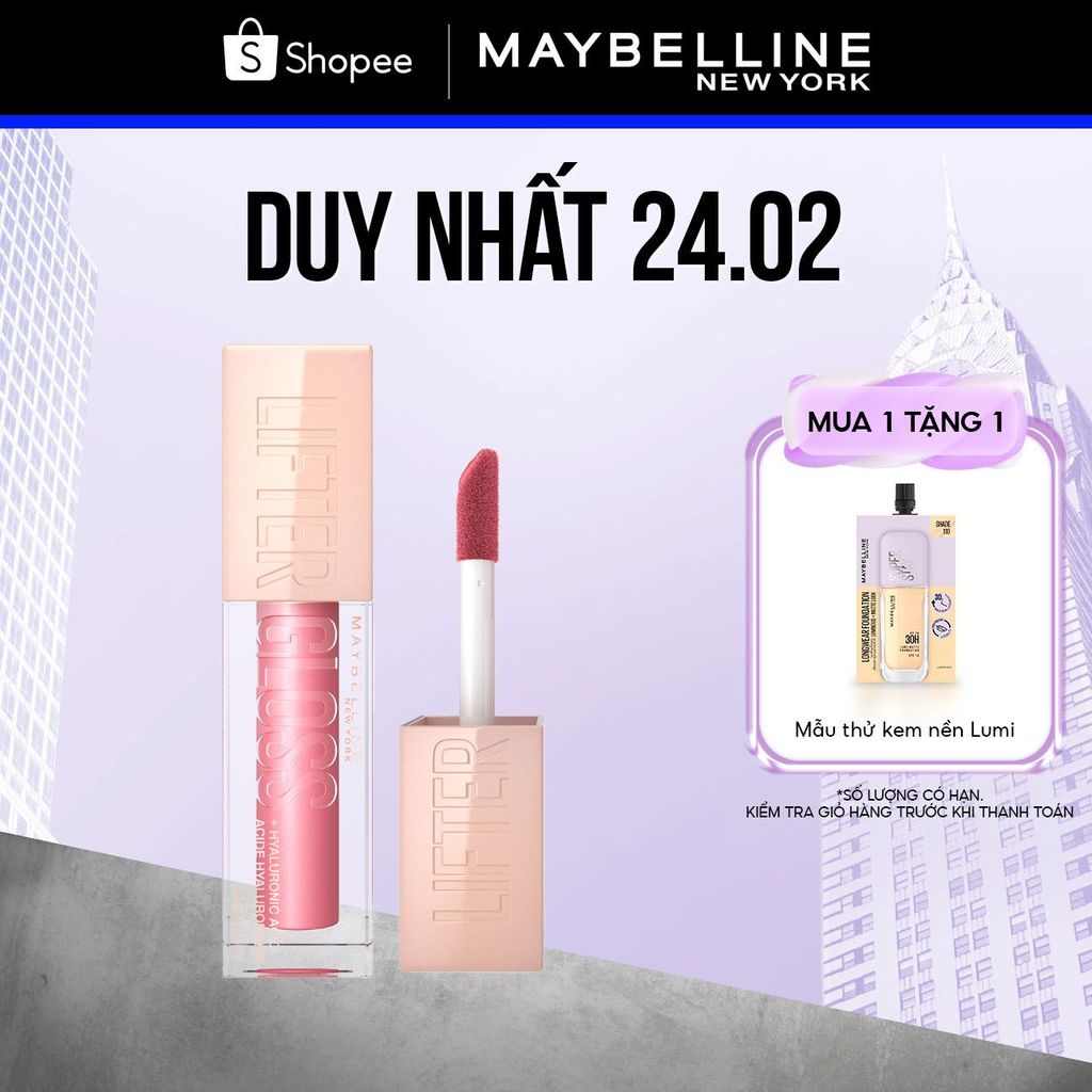Gợi ý những mẫu son bùn Maybelline Lifter Gloss cho đôi môi căng mọng