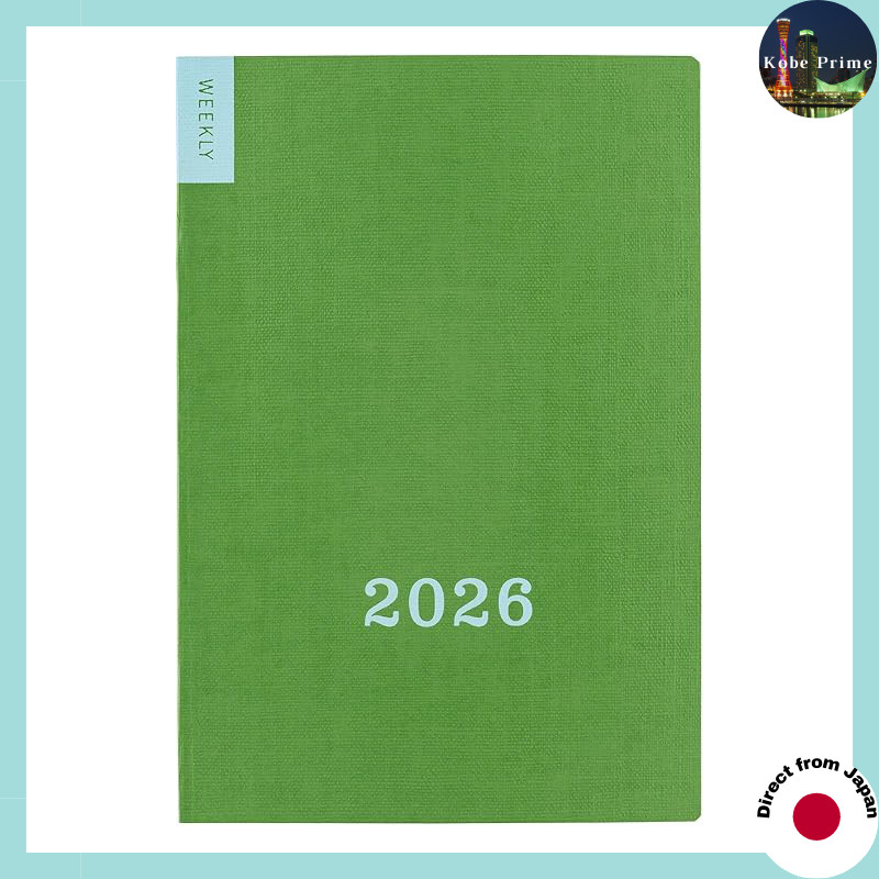 Hobonichi Techo Hobonichi Weekly Planner 2026, starts in January, planner accessories.