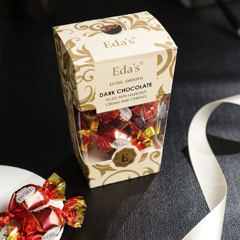 Ý Nhập Khẩu Eda 's Eda 's World Muối Caramel Hazelnut Ngũ Cốc Sữa Sôcôla 2.24 bd