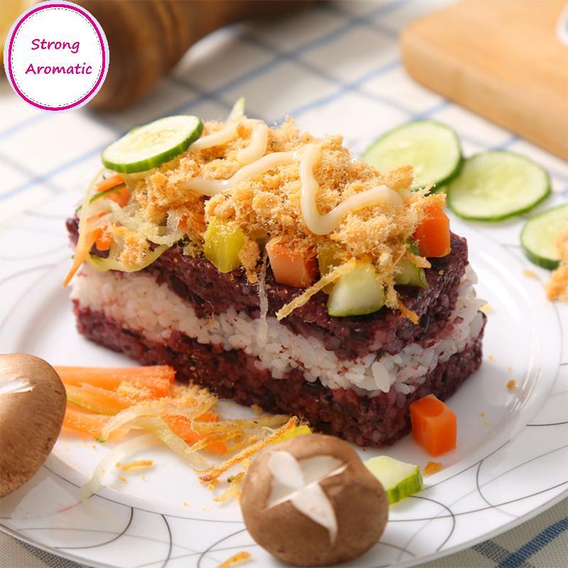 STRO No Sti Musubi Maker Press With Small Rice Paddle, Sushi Making Kit Onigiri Mold Luncheon Meat P