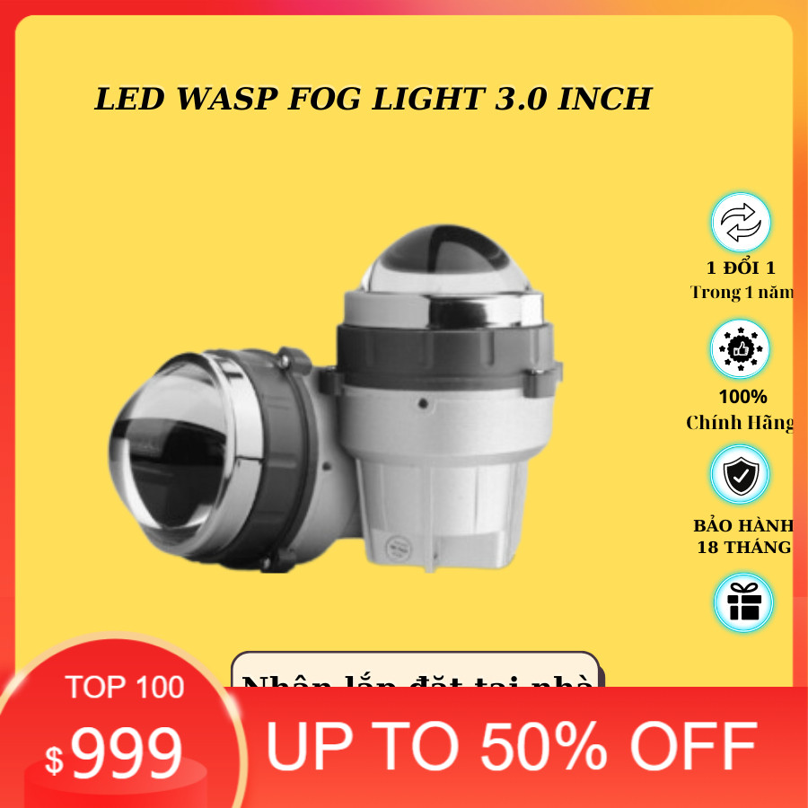 [Hàng Mới Về ] LED ANT FOG LIGHT 3.0 INCHLED ANT FOG LIGHT 3.0 INCH