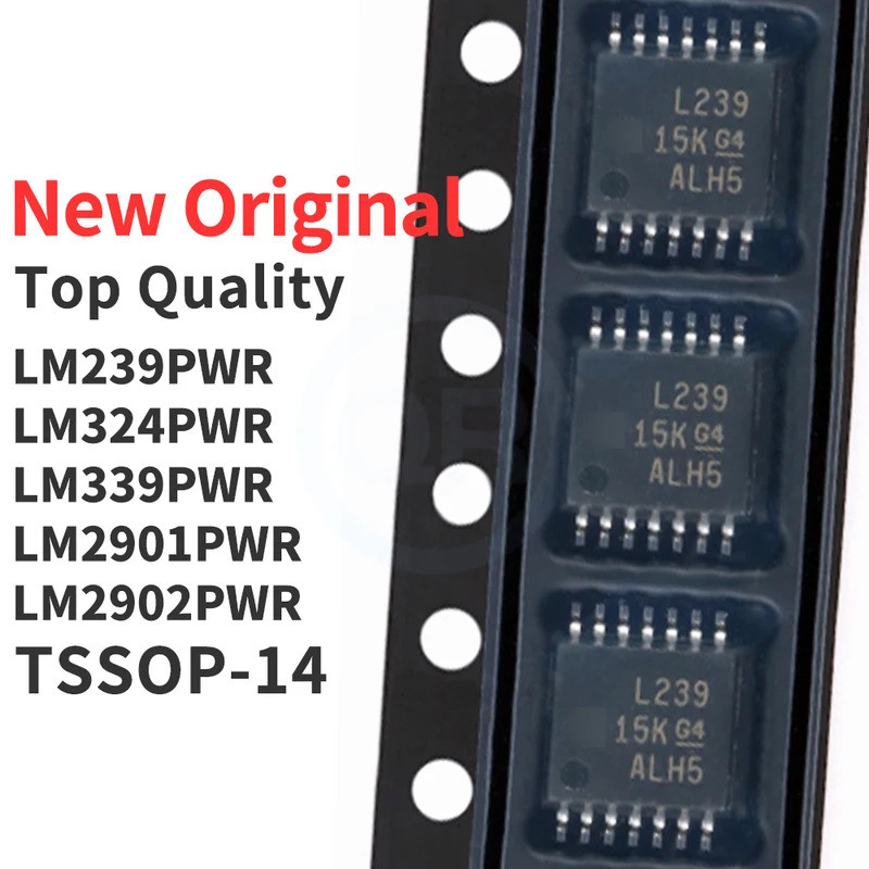 5 CÁI LM239PWR LM324PWR LM339PWR LM2901PWR LM2902PWR TSSOP-14 chip ic
