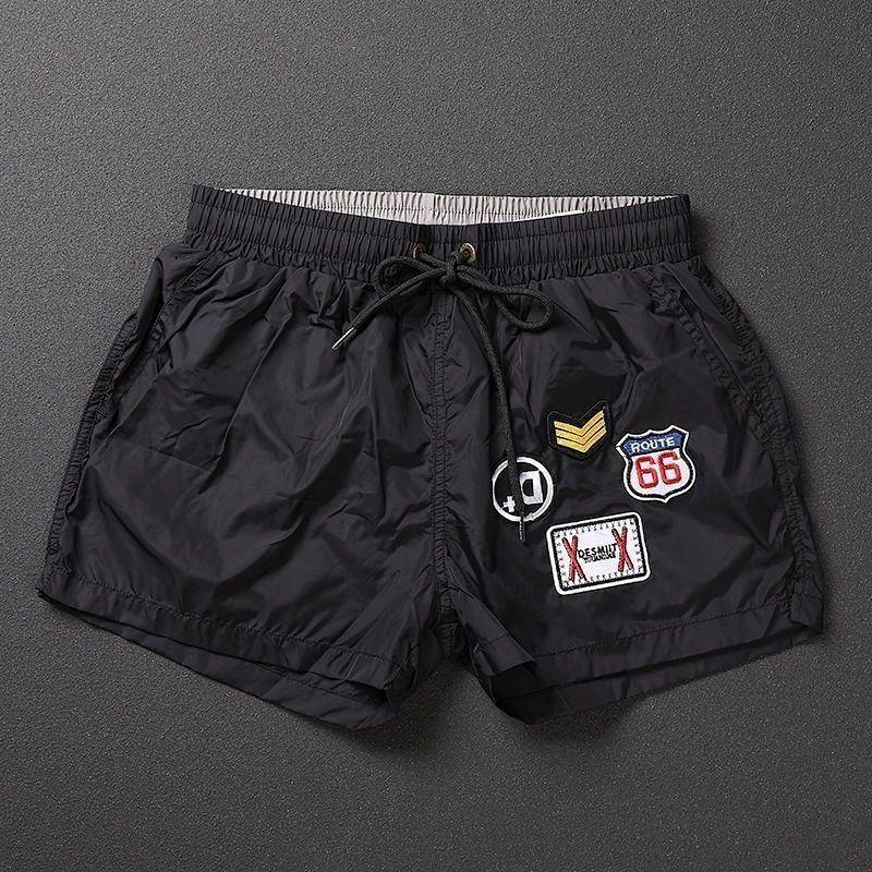 Summer Casual Beach Pants Boys Loose Thin Seaside Vacation Shorts Quick-Dry Pants X225