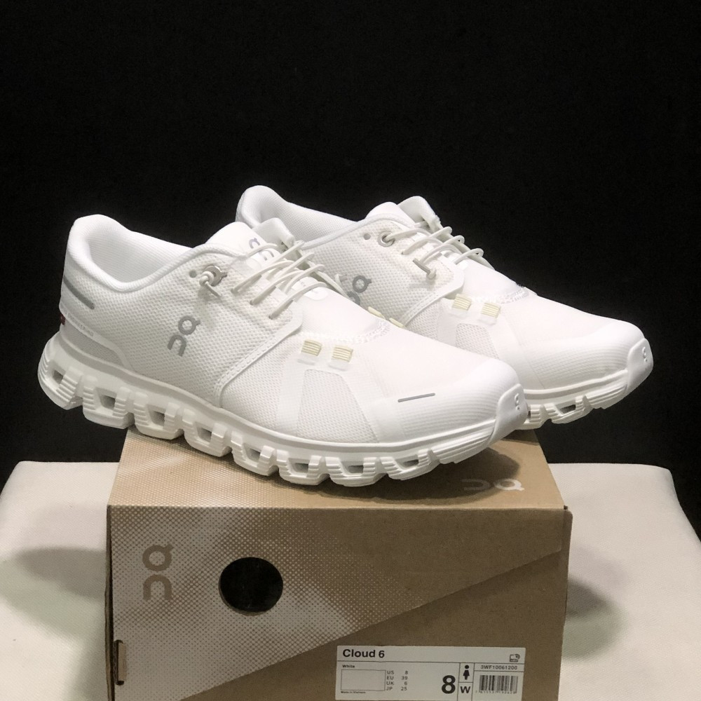 On Running On Cloud 6 Cloud6 Unisex Giày Chạy Bộ Nam Nữ Nhẹ, Thoáng Khí, Đệm Giày Thể Thao Cặp Đôi M