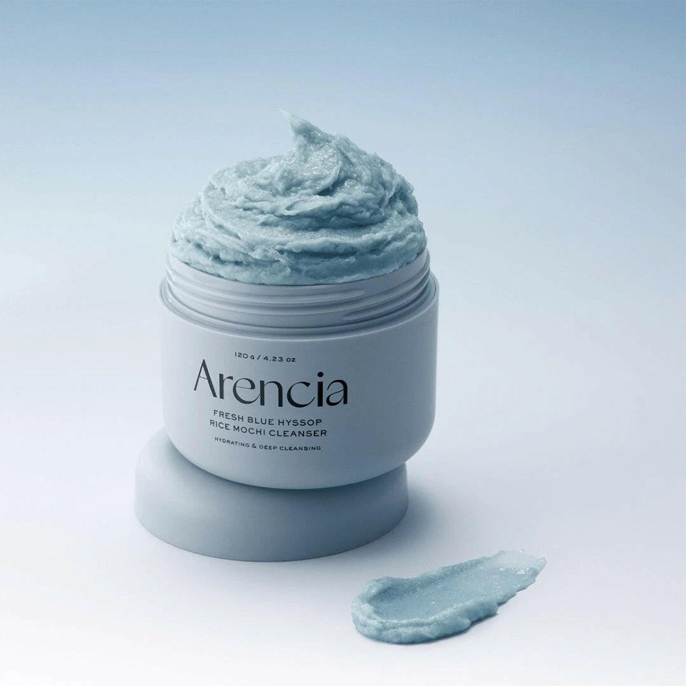 Arencia Royal Blue Hyssop Rice Mochi Cleanser (120g) Cleansing Paste