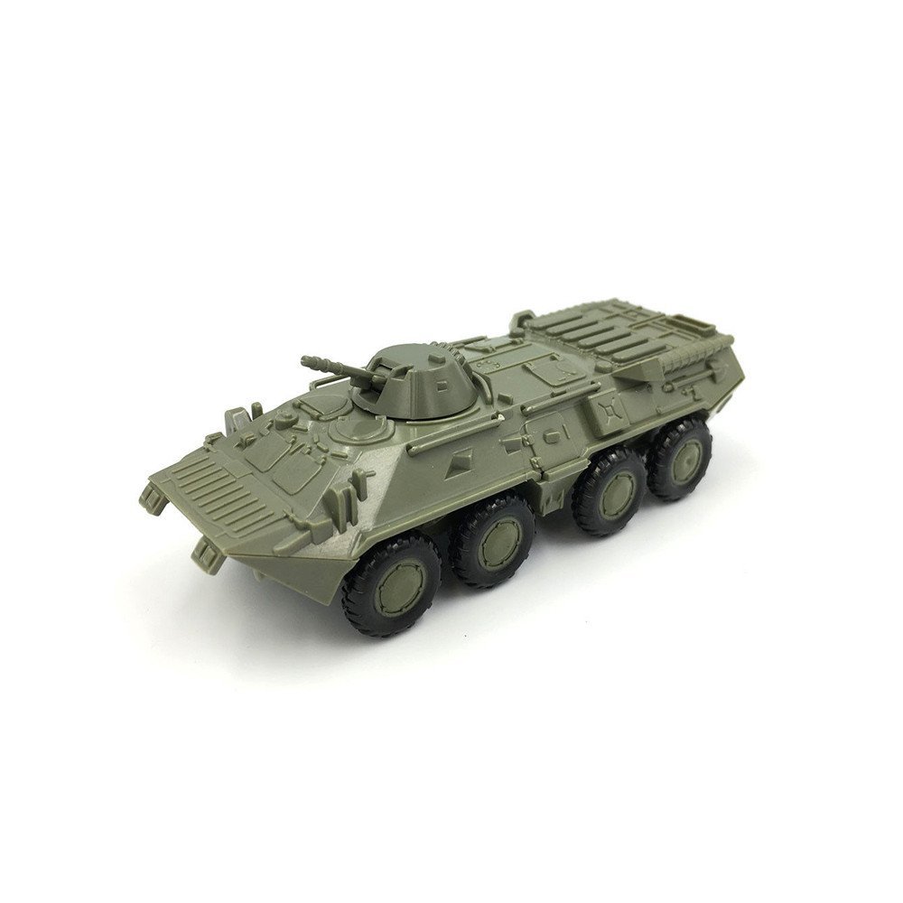 BTR80 Xe Tăng Vận Chuyển 1: 72 Xe Tăng Quân Sự 4d Lắp Ráp Đồ Chơi Mô Hình 1 / 72 Nga Nga TS97