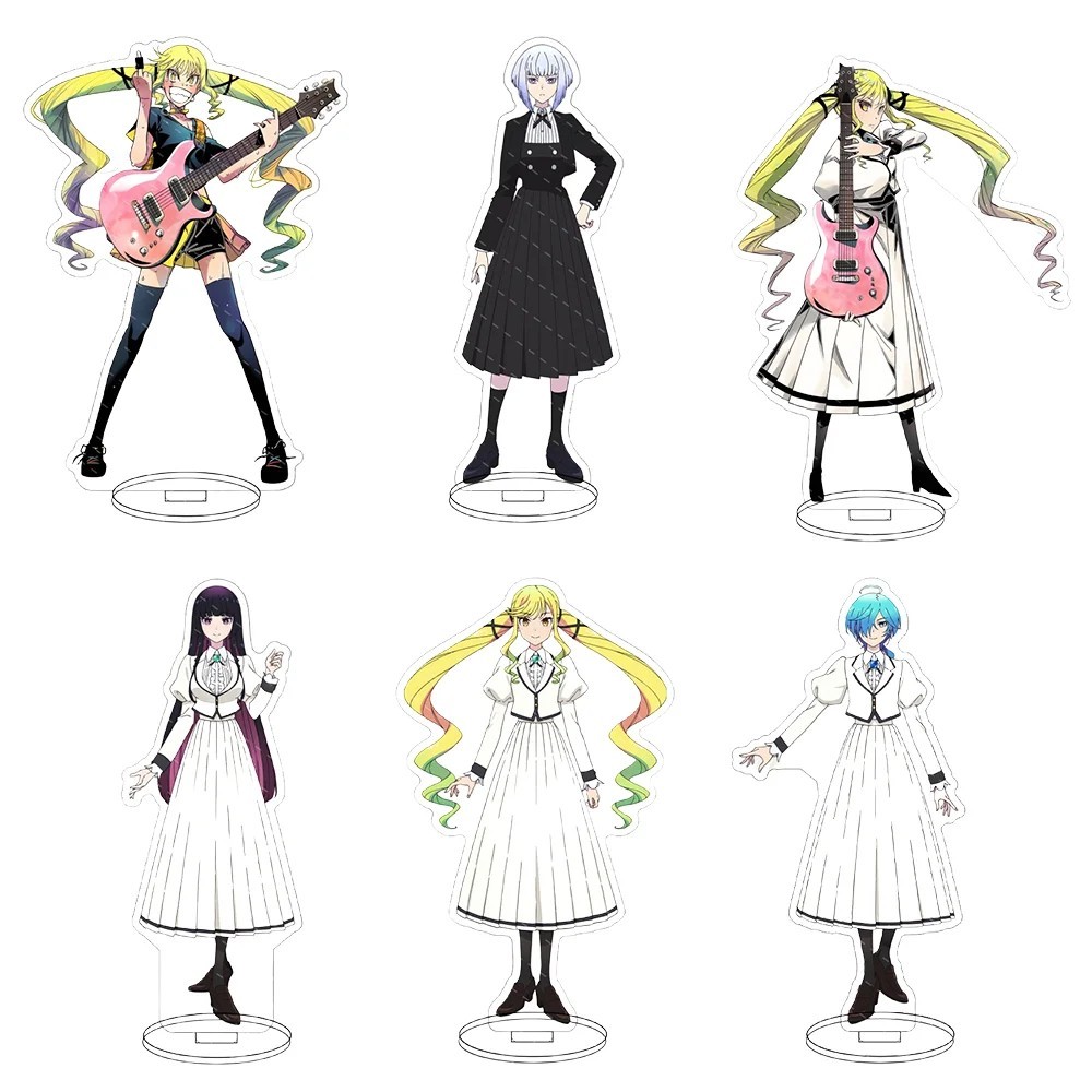 Standee Anime Rock Is a Ladys Modesty Mô Hình Acrylic Nhân Vật Otoha Kurogane Tamaki Shiraya Cao 15c