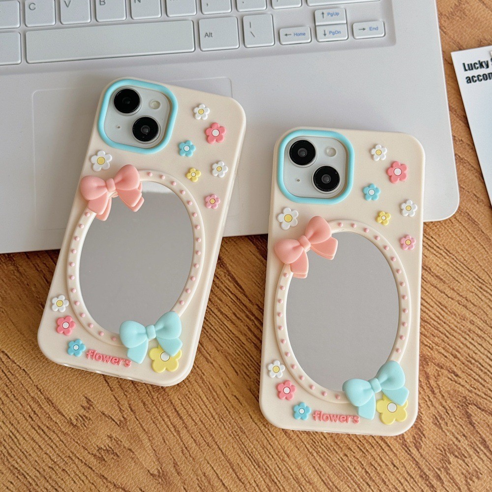 Ốp Lưng Điện Thoại Hoa Đơn Giản Thích Hợp Cho Apple 17 / 16PRO Hoạt Hình Full-Coverage iPhone15 / 14