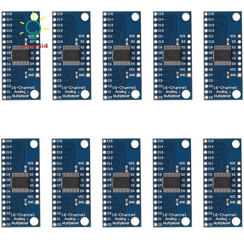 10 Chiếc 16CH Analog Multiplexer Module 74HC4067 CD74HC4067 Mô-đun chính xác Bộ ghép kênh kỹ thuật s