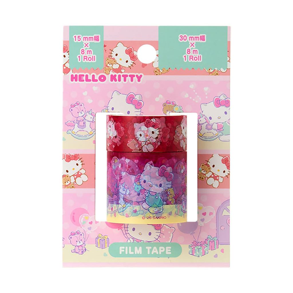 Sanrio Hello Kitty Film Tape Set Cute Hello Kitty Decorative Tape Transparent DIY Scrapbook Planner 
