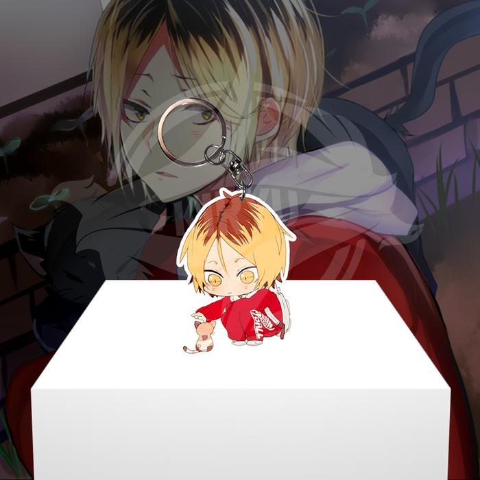 Gantungan Kunci Anime Haikyuu Kozume Kenma - Ganci Akrilik - Keychain Acrylic - Kenma 1, Gantungan K