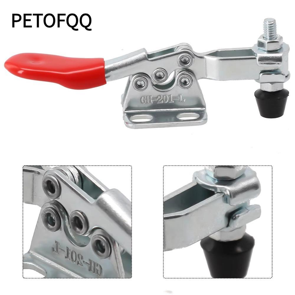 Kẹp chuyển đổi PETOFQ, Kẹp cố định hàn ngang GH201-B, Hình chữ U Phát hành nhanh Kẹp ngang kim loại 