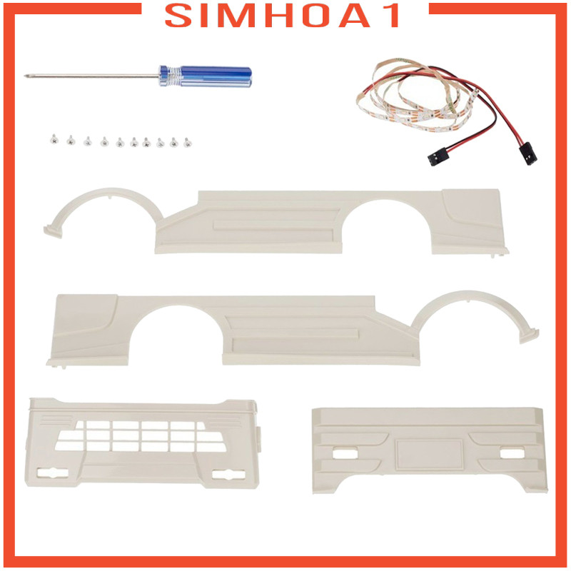 Bộ bao quanh thân xe RC cho phụ tùng sửa đổi xe hơi WPL D12 4WD RC Drift