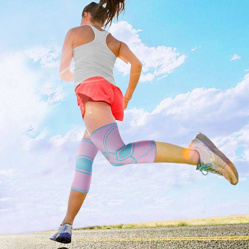 Kneecap Sports Running Professional Men and Women Summer Thin Air-Conditioned Room Menisci Injury qz