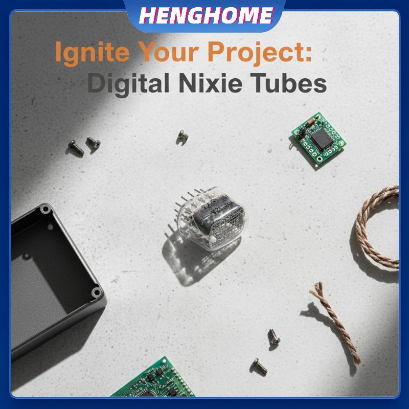 HENGHOME Digital Nixie Tube IN-12 Nixie Tubes Thương hiệu mới Độ tin cậy cao Chất liệu chất lượng ca