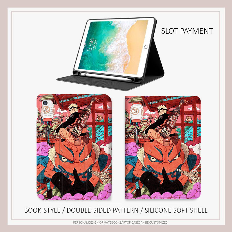 ốp ipadNARUTO red color air6 ipad a16 gen 11 Air M3 Air 4/5/6 Air7 10.2 Gen 7/8/9ipad air m3 ốp ipad