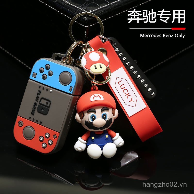 Thích hợp cho Vỏ chìa khóa Mercedes-Benz c300 Sáng tạo C300 / 260 / 260 Vỏ móc khóa ô tô C-Class 9C8